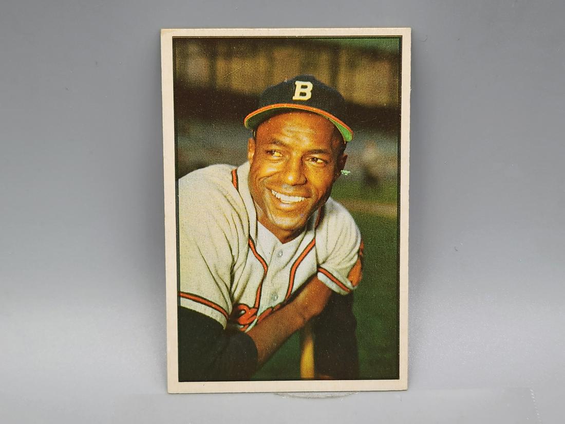 1953 Bowman Color Sam Jethroe #3 (1 of 2)