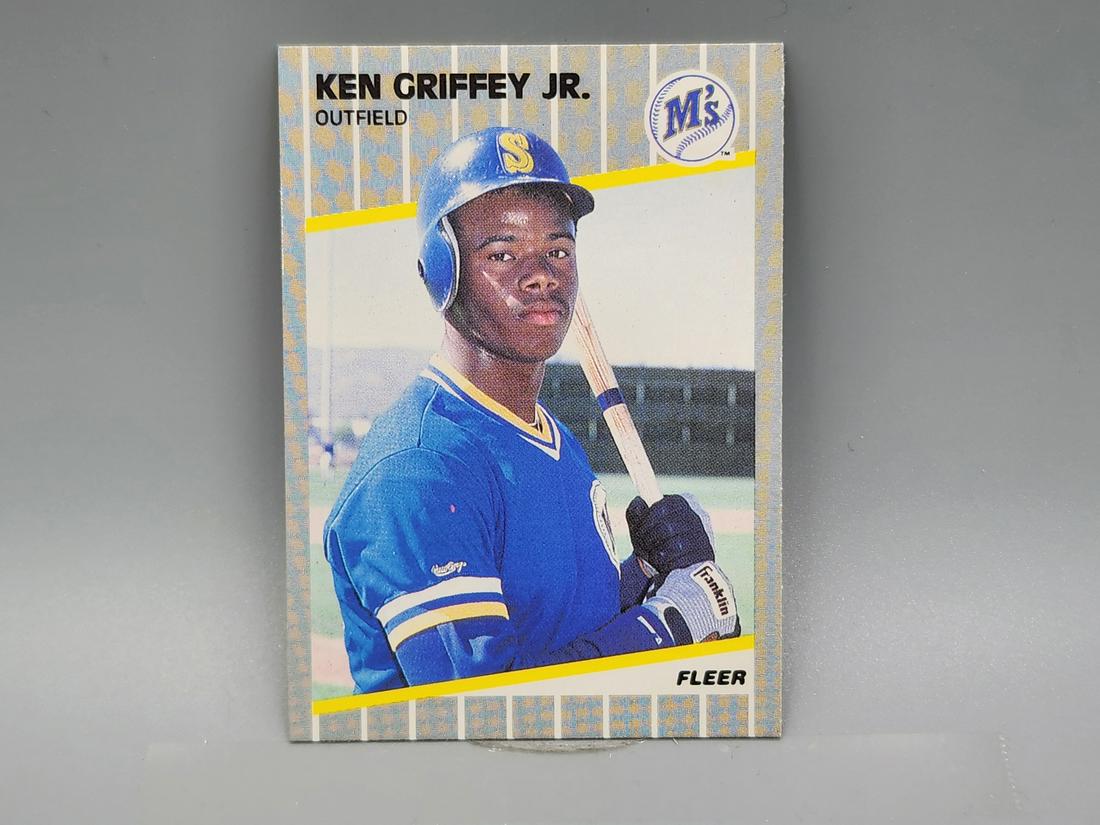 1989 Fleer Ken Griffey Jr. #548 Rookie HOF: 1989 Fleer Ken Griffey Jr. #548 Rookie HOF