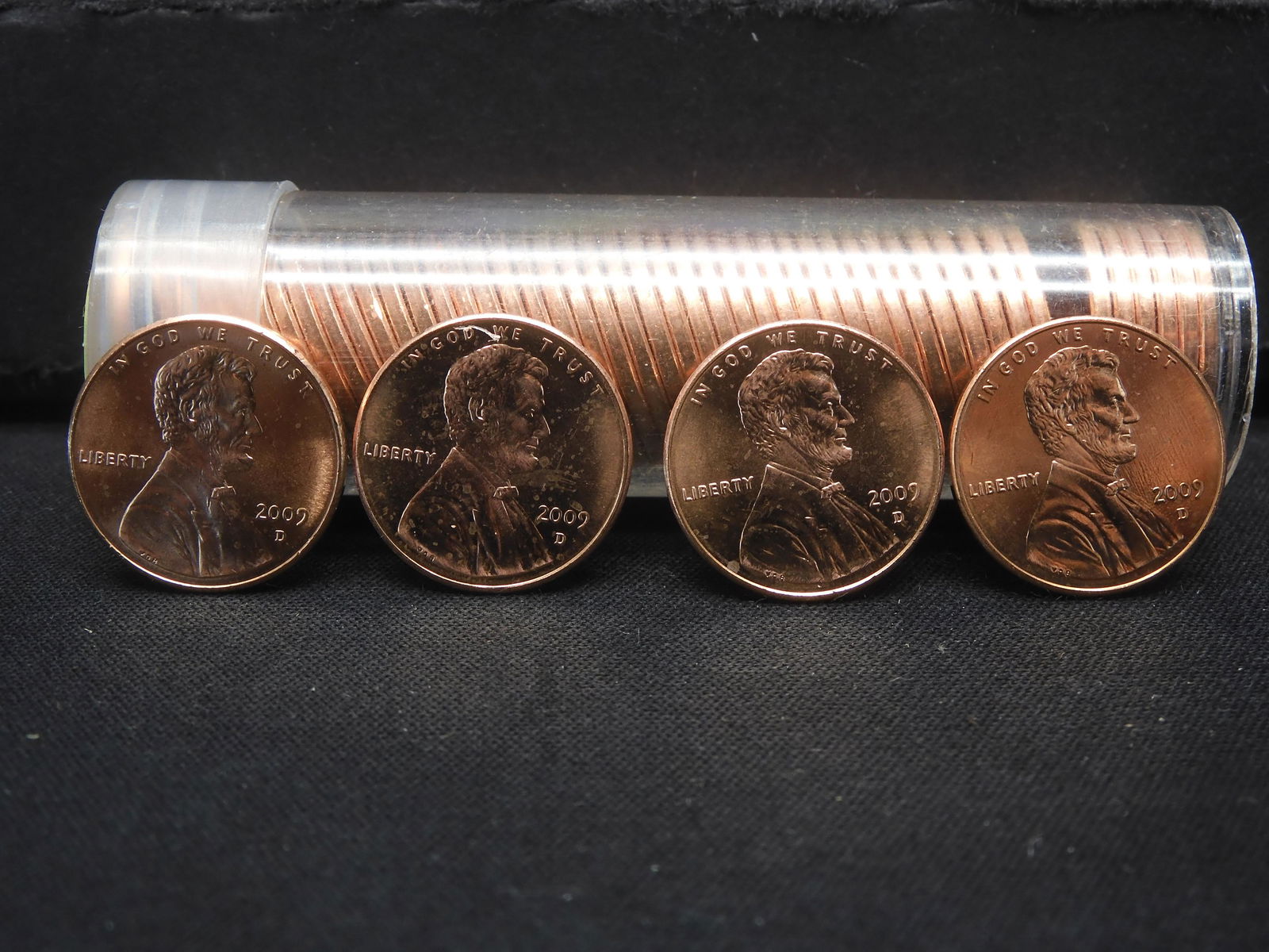 2009-D Lincoln "Presidency" Cents. RED BU ROLL (1 of 2)