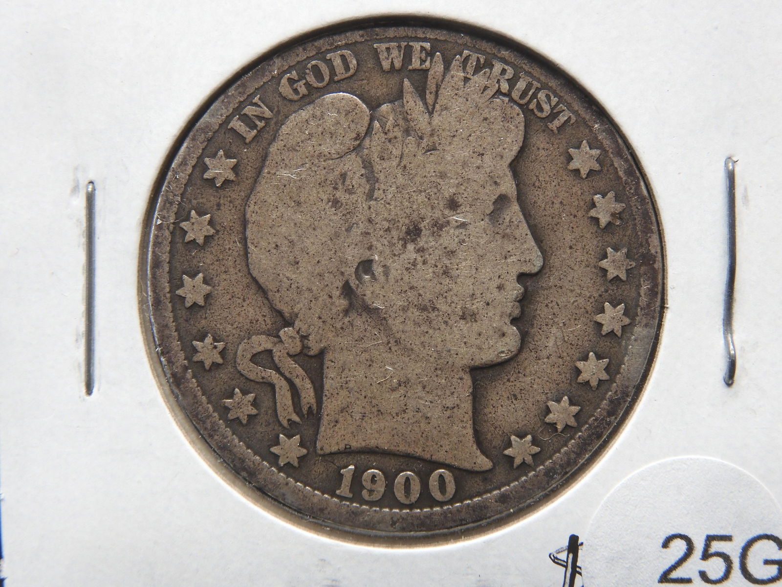 1900 Barber 50c. 90% Silver (1 of 3)