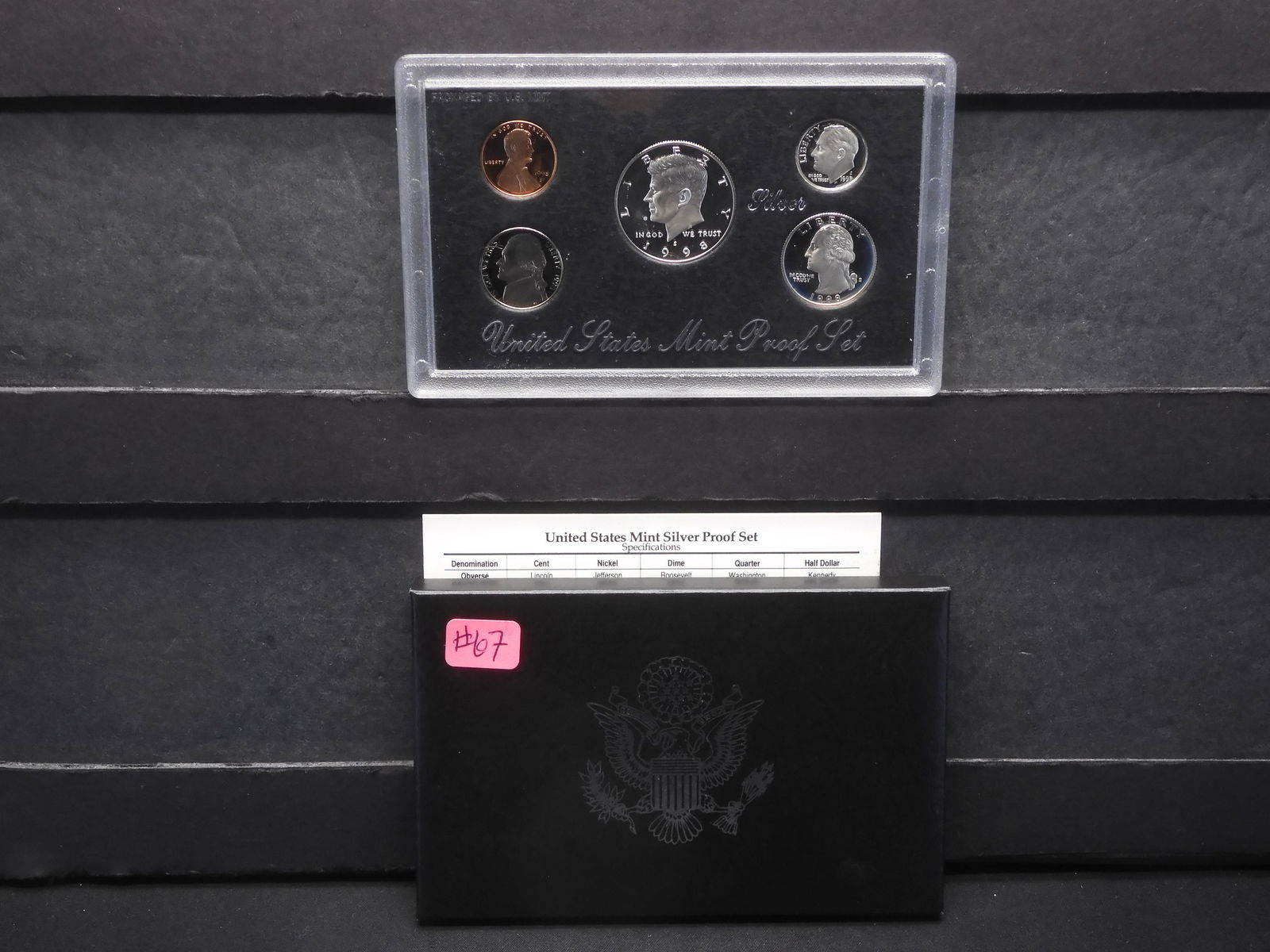 1998-S US Silver Proof Set (1 of 4)