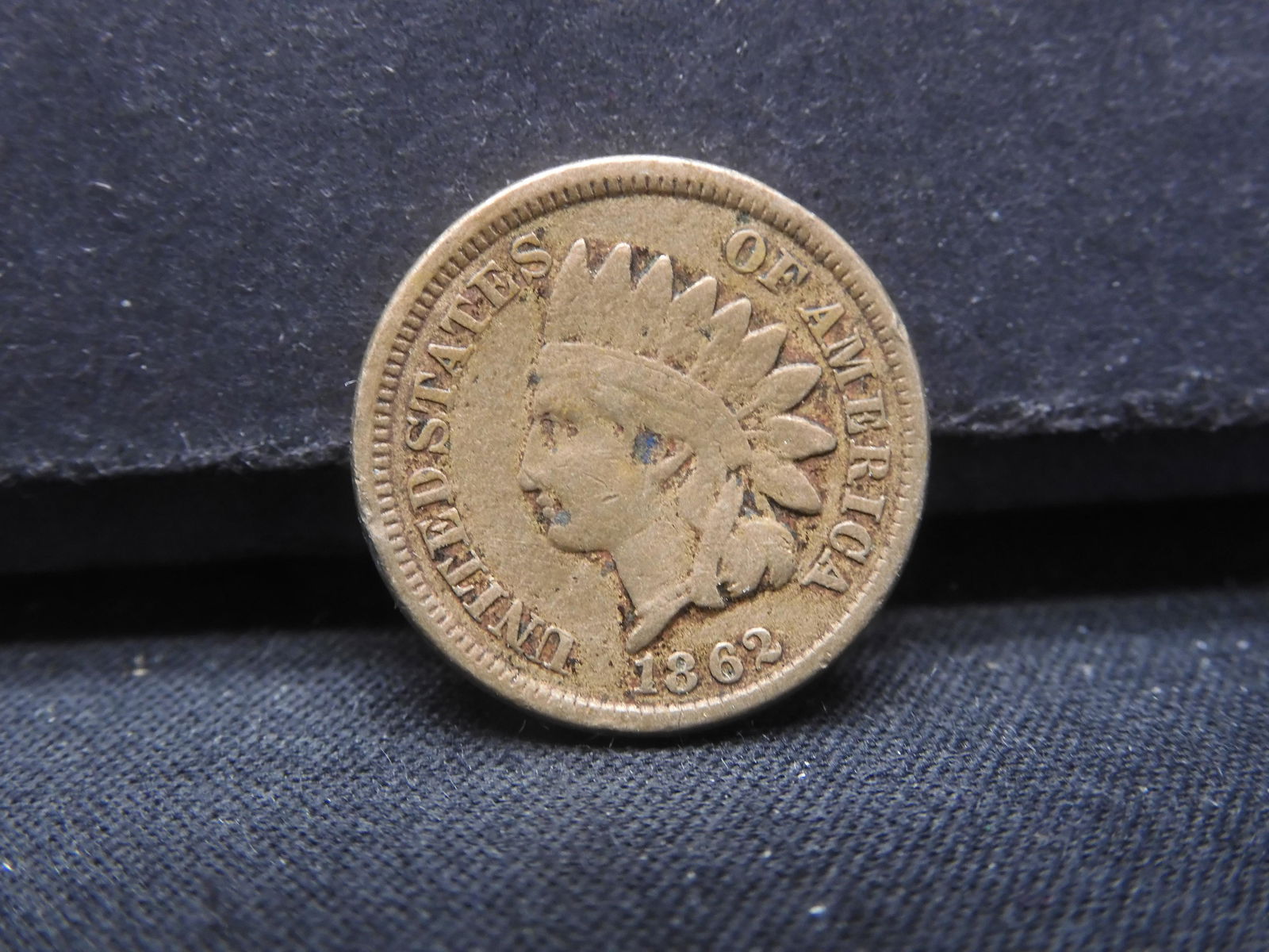 1862 C/N Indian Head Cent (1 of 2)