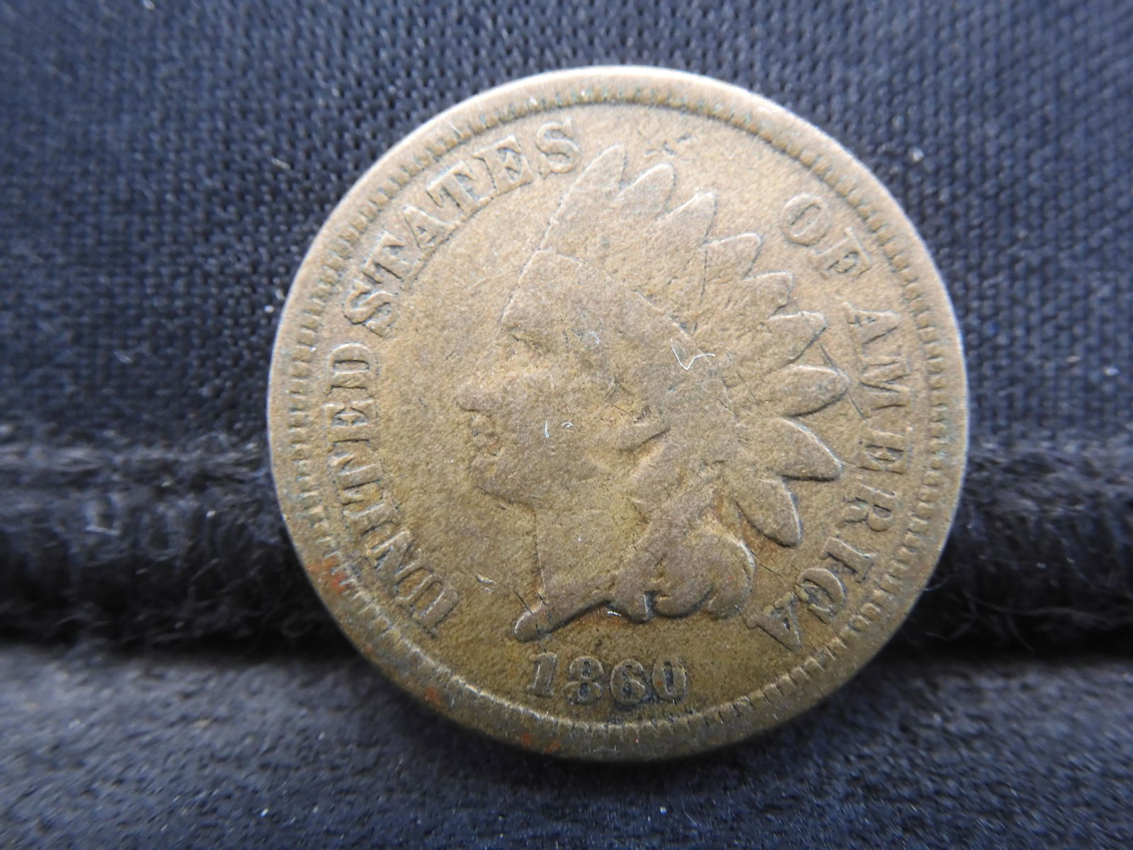 1860-CN Key Date United States Indian Head Cent. (1 of 2)