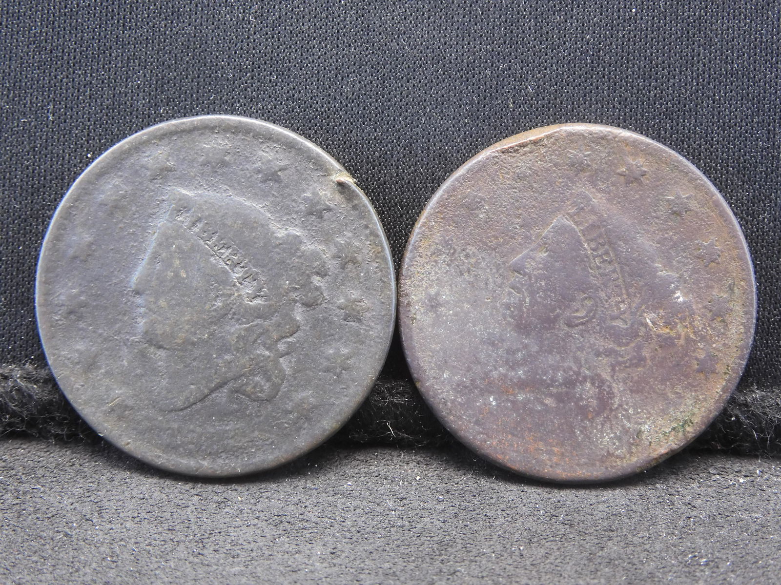 2 Large Cents - Tough Type (1 of 2)