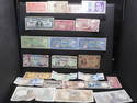 Lot of 24 Various Foreign Bank Notes