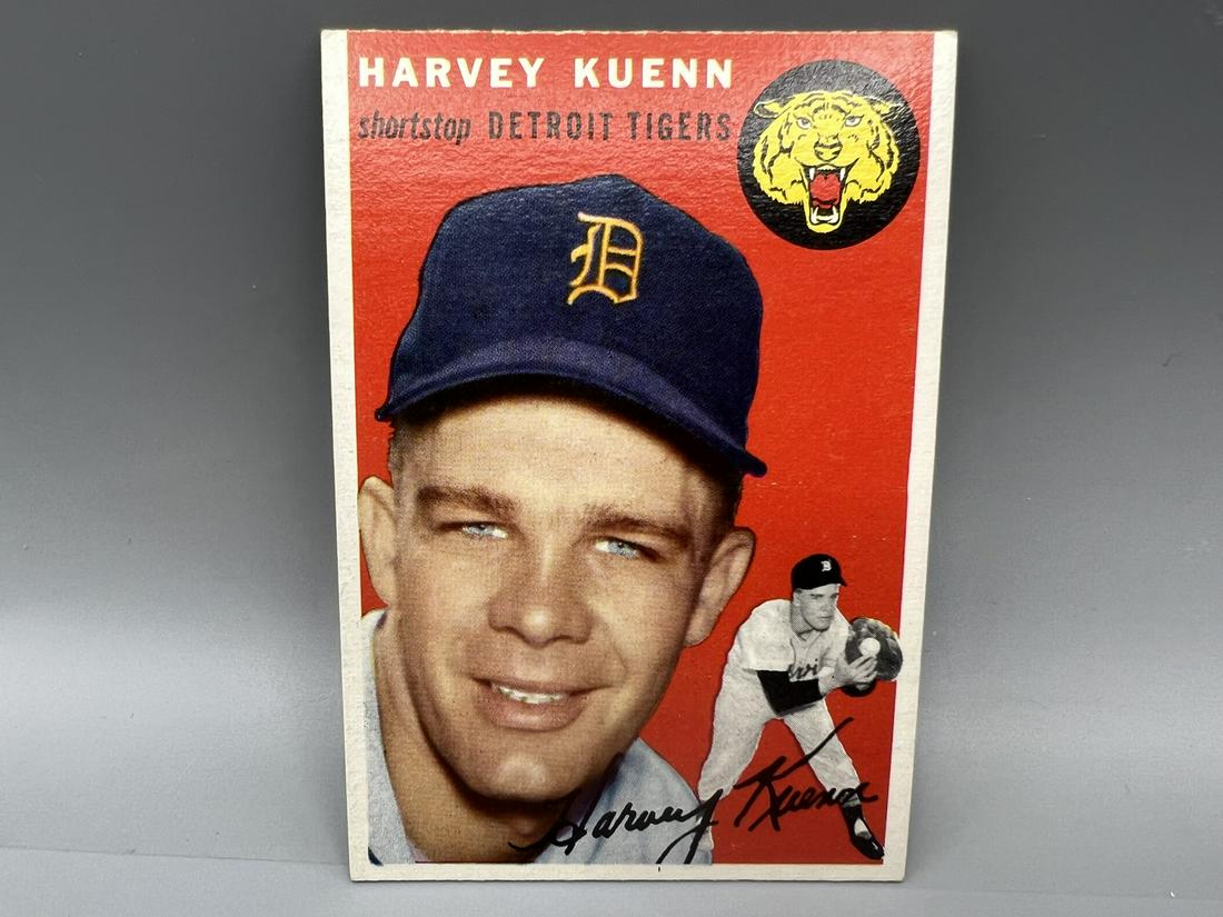 1954 Topps Harvey Kuenn RC #25 (1 of 2)