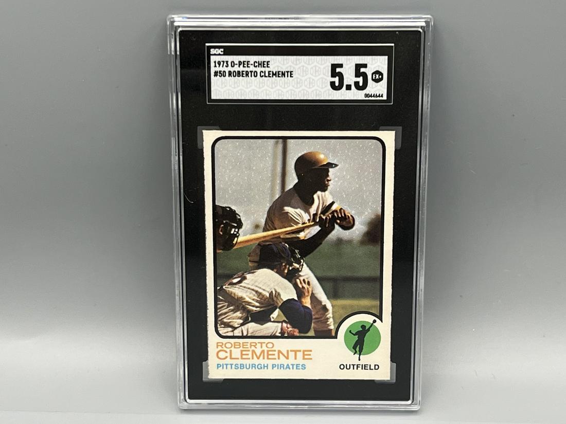 1973 O Pee Chee Roberto Clemente #50 SGC 5.5 (1 of 2)