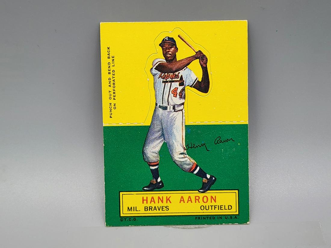 1964 Topps Stand Up Hank Aaron HOF (1 of 2)
