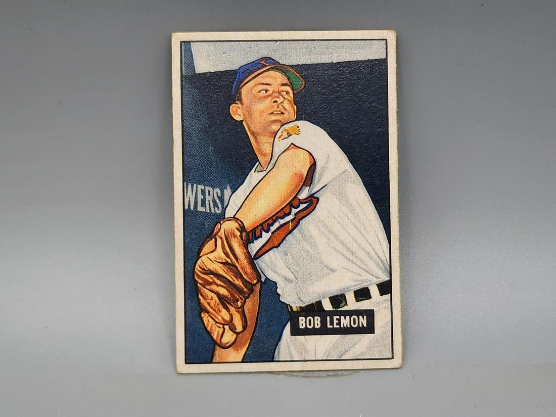 1951 Bowman Bob Lemon #53 HOF (1 of 2)