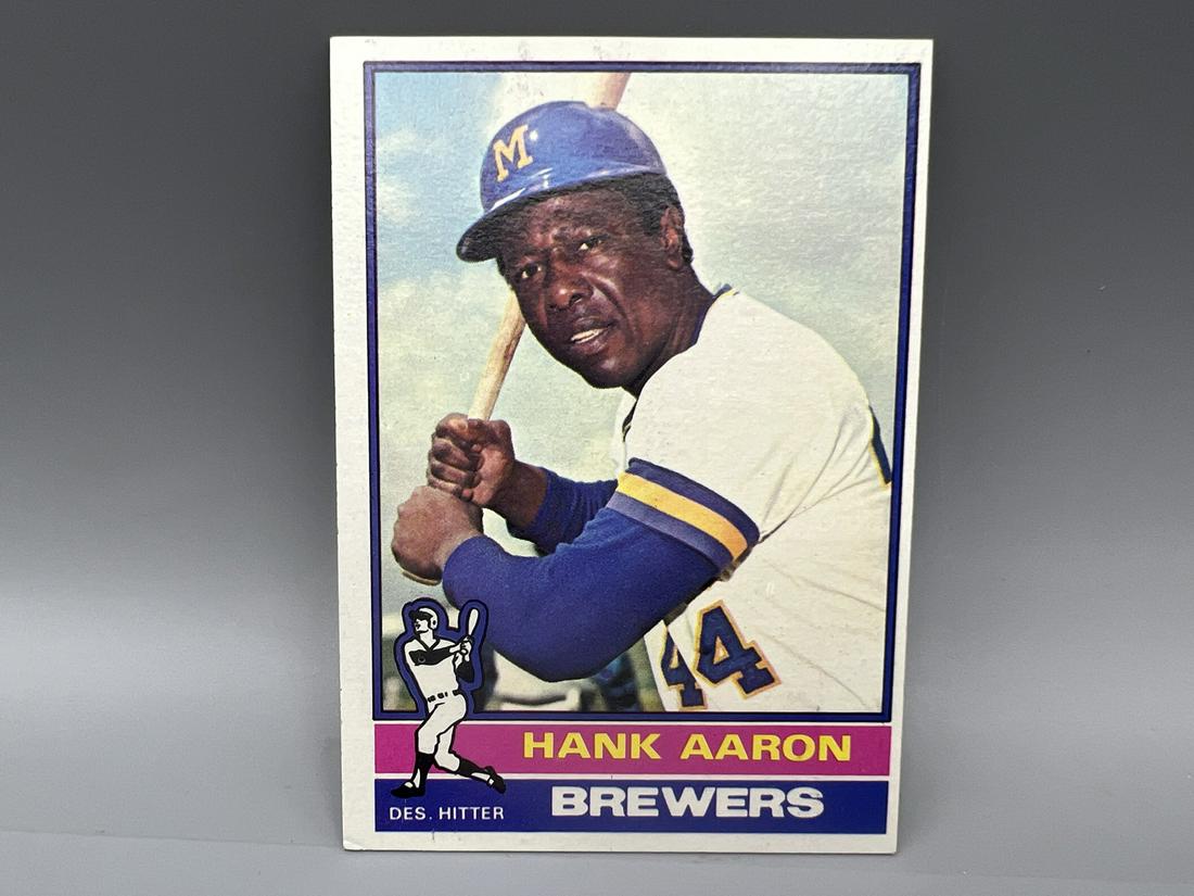 1976 Topps #550 Hank Aaron (1 of 2)