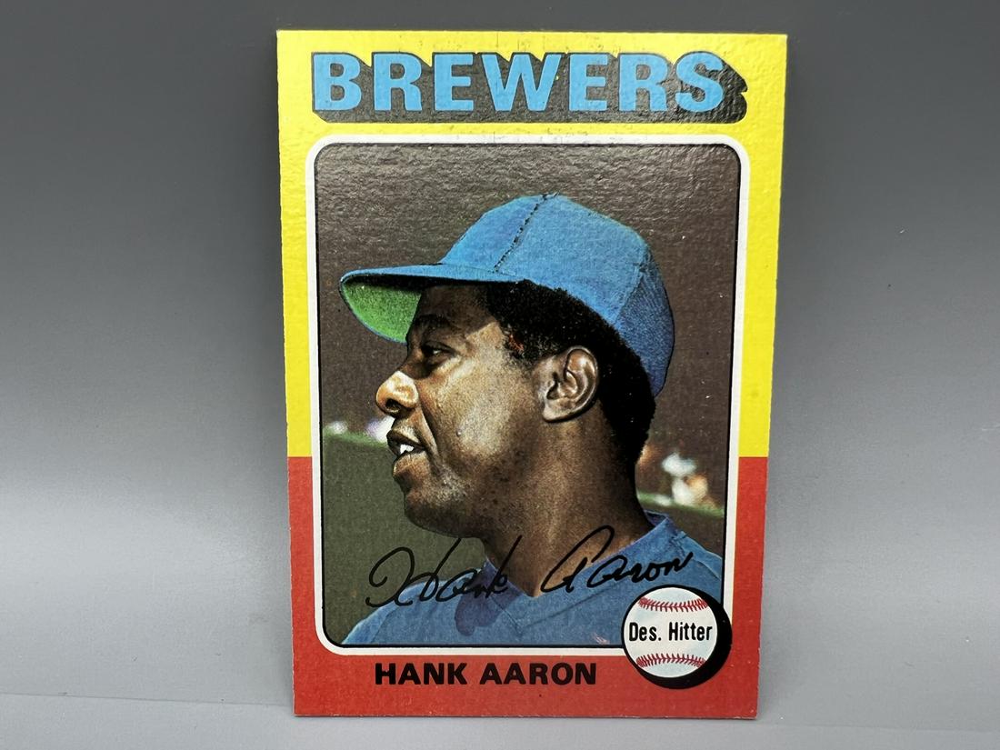 1975 Topps #660 Hank Aaron (1 of 2)