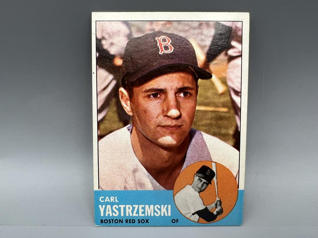 1963 Topps #115 Carl Yastrzemski: 1963 Topps #115 Carl Yastrzemski