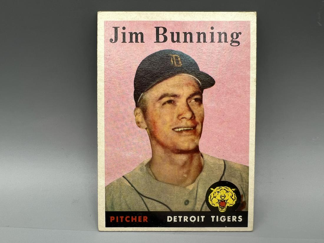 1958 Topps #115 Jim Bunning (1 of 2)