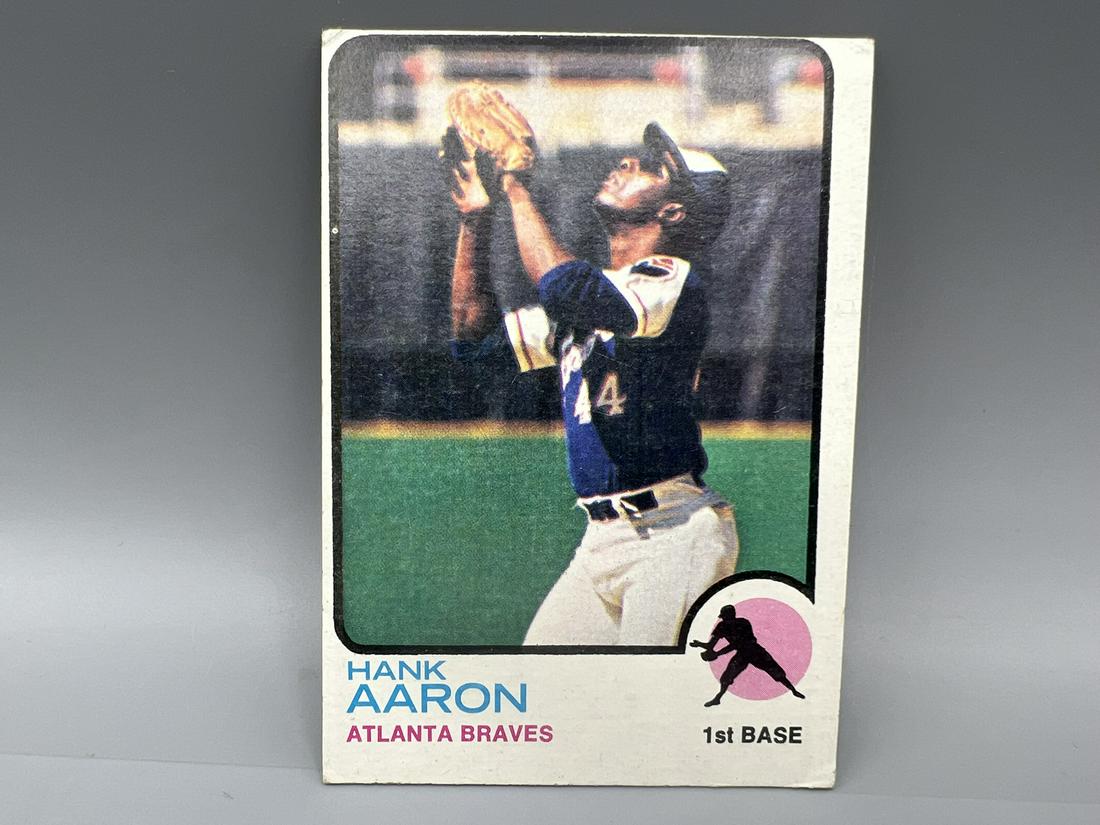 1973 Topps #100 Hank Aaron (1 of 2)