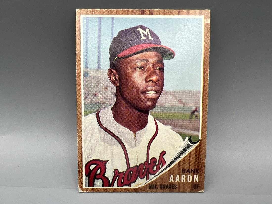 1962 Topps #320 Hank Aaron (1 of 2)