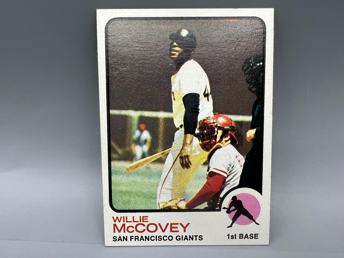 1973 Topps #410 Willie McCovey: 1973 Topps #410 Willie McCovey