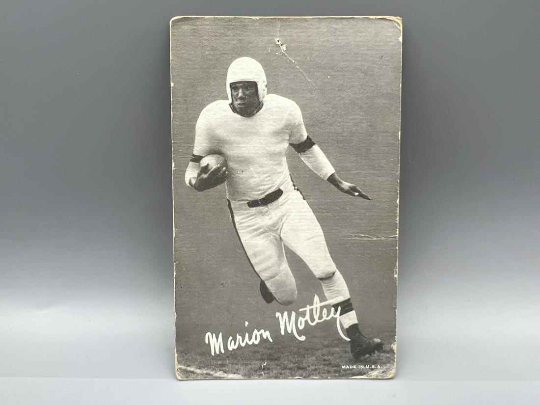 1948 Exhibit Marion Motley Rookie: 1948 Exhibit Marion Motley Rookie