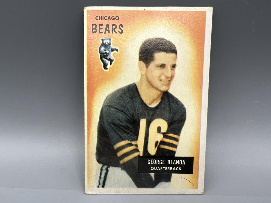1955 Bowman #62 George Blanda - 2nd Year Card (1 of 2)