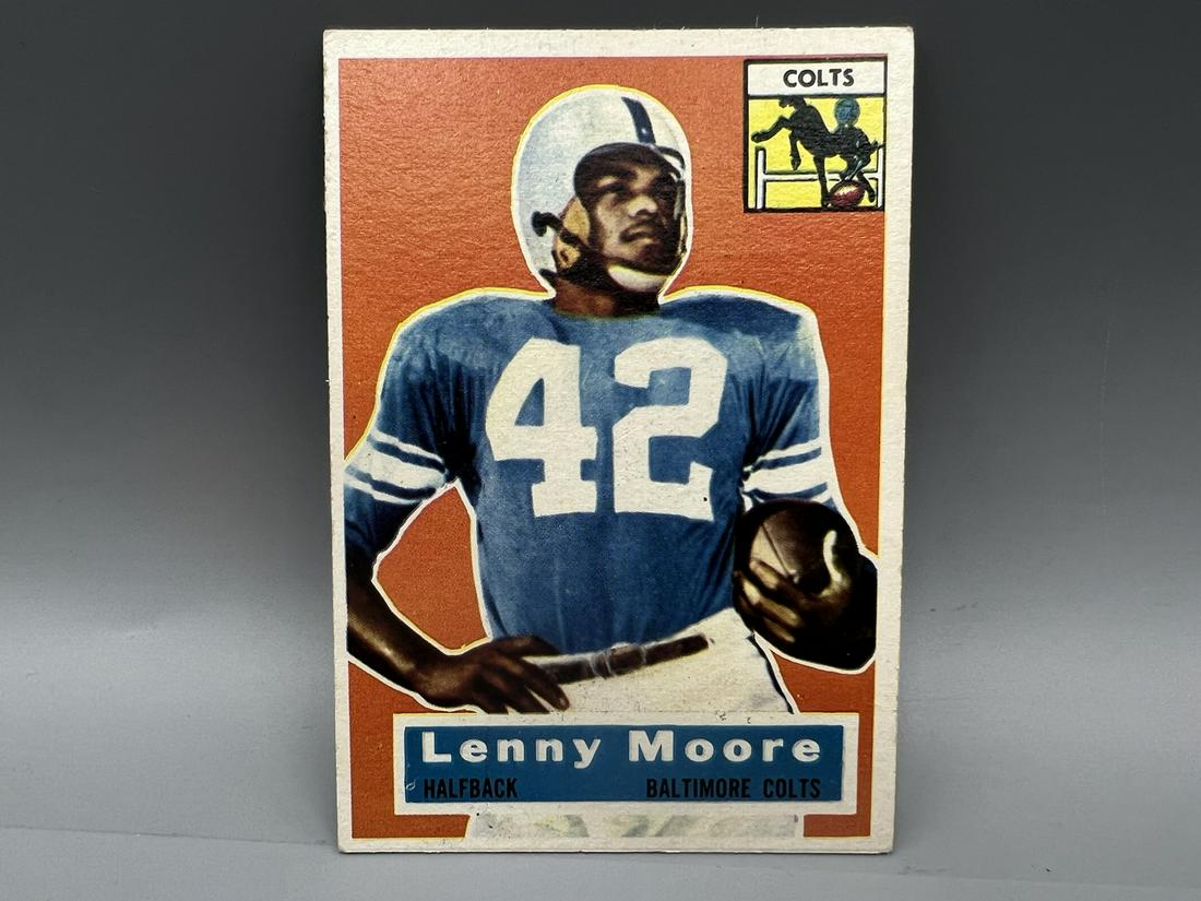 1956 Topps Football #60 Lenny Moore Rookie (1 of 2)