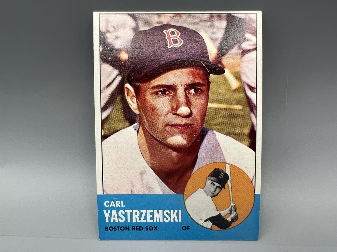1963 Topps #115 Carl Yastrzemski: 1963 Topps #115 Carl Yastrzemski
