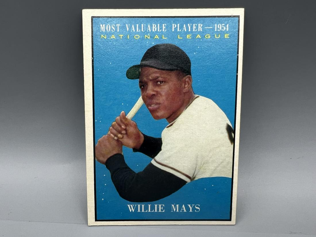 1961 Topps #482 Willie Mays MVP (1 of 2)