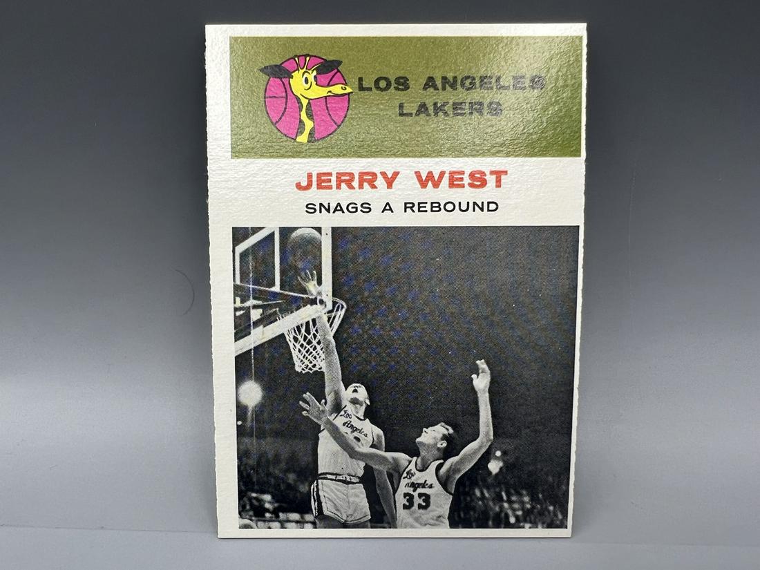1961 Fleer #66 Jerry West Rookie - Measures small (1 of 2)
