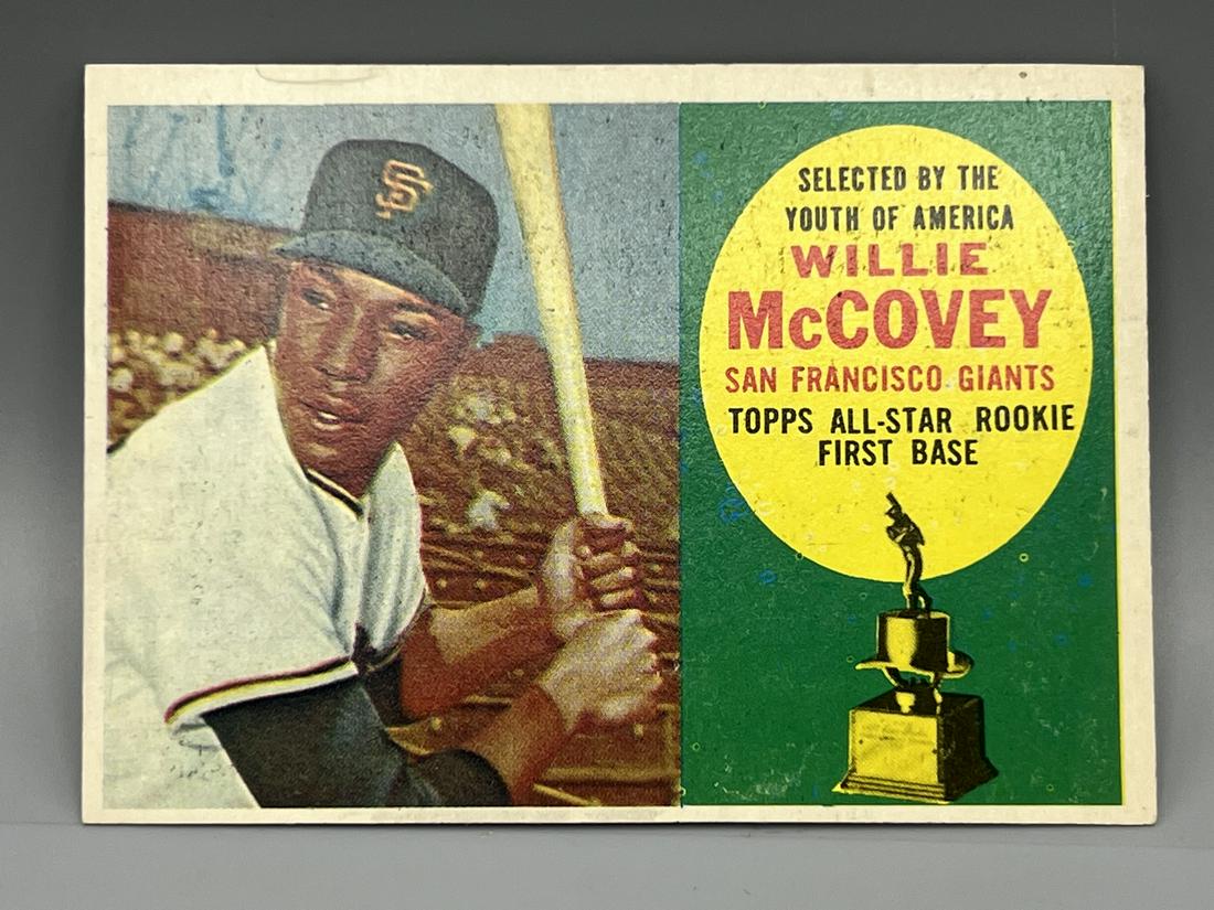 1960 Topps #316 Willie McCovey Rookie: 1960 Topps #316 Willie McCovey Rookie