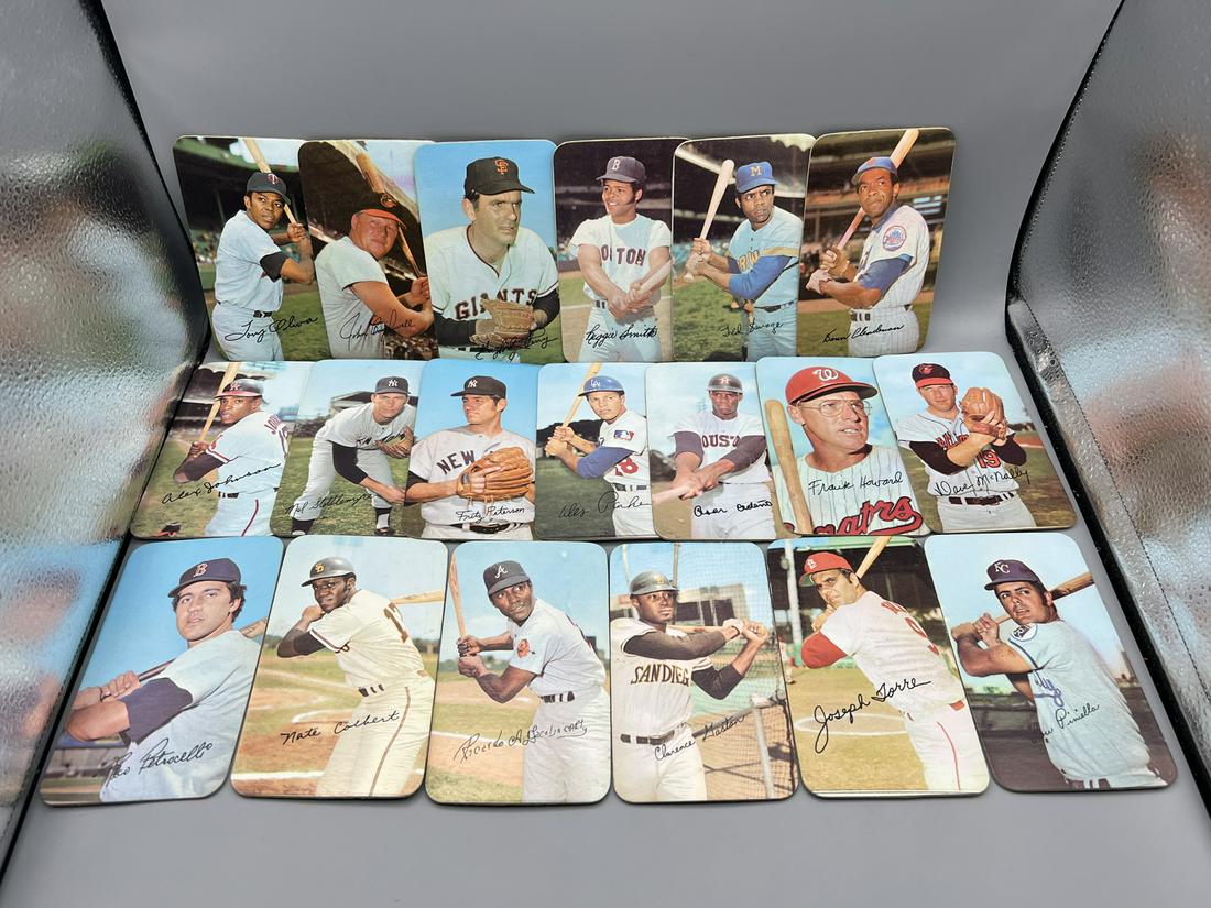 1971 Topps Super (19) Card Lot w/ Tony Olivia, Boog Powell, Gaylord Perry (1 of 5)