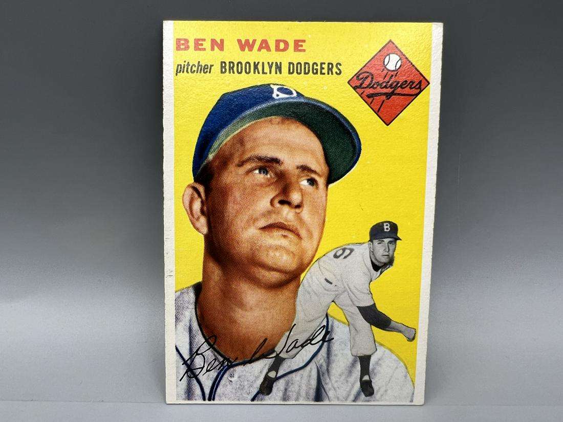 1954 Topps #126 Ben Wade (1 of 2)