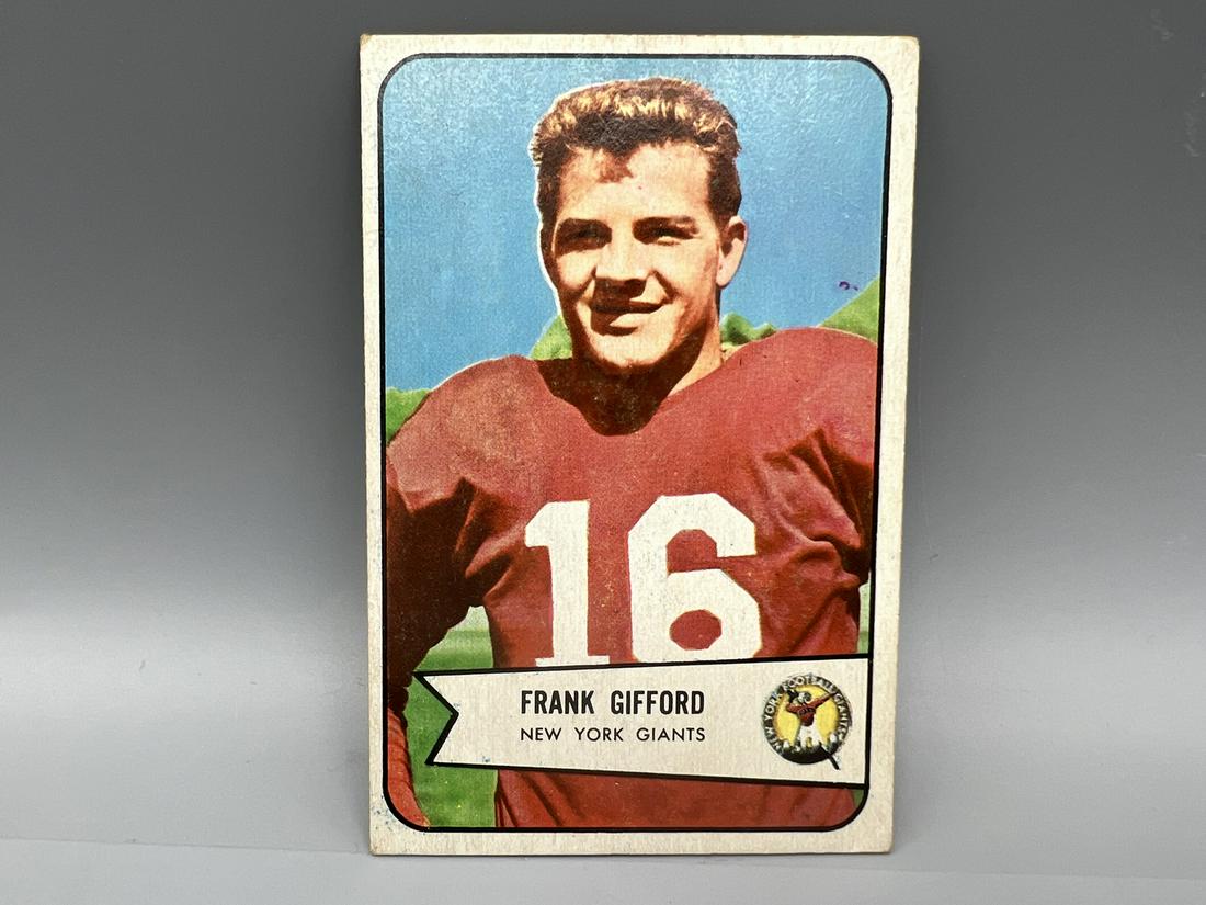1954 Bowman #55 Frank Gifford (1 of 2)