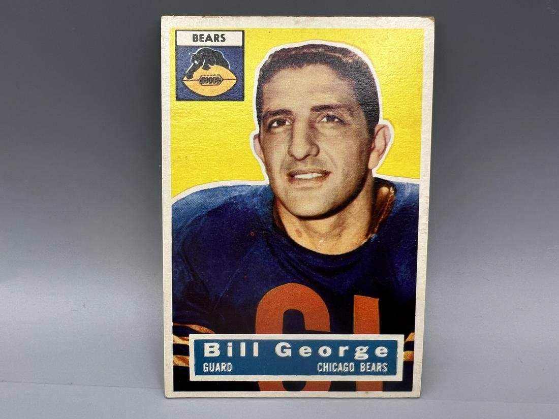 1956 Topps #47 Bill George Rookie: 1956 Topps #47 Bill George Rookie