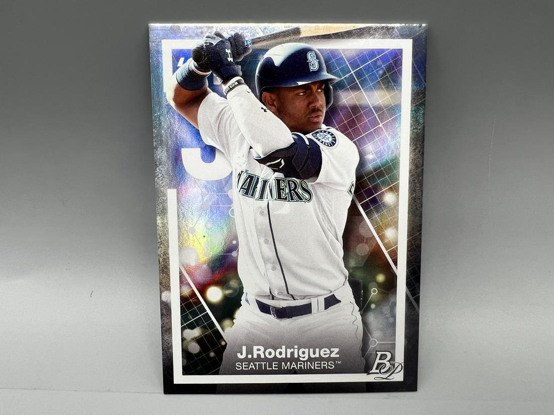 2021 Bowman Platinum Julio Rodriguez RC #PE-9 (1 of 2)
