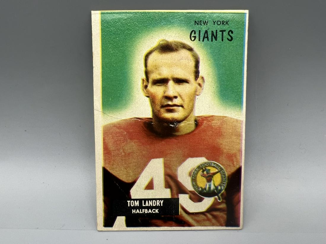 1955 Bowman Tom Landry RC #152 (1 of 2)