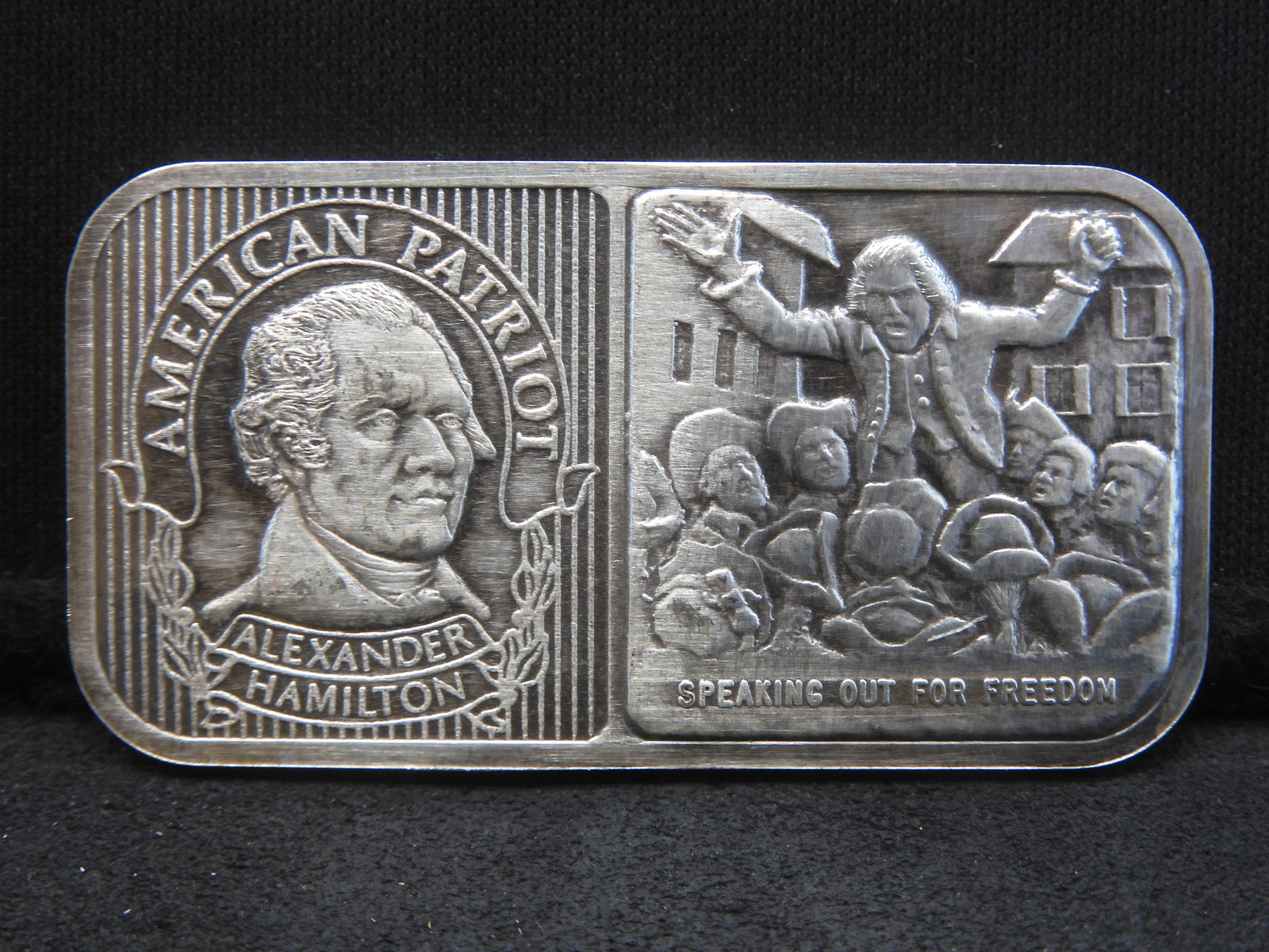 SILVER Bar - Alexander Hamilton - 20 Grams - .999 Fine (1 of 3)