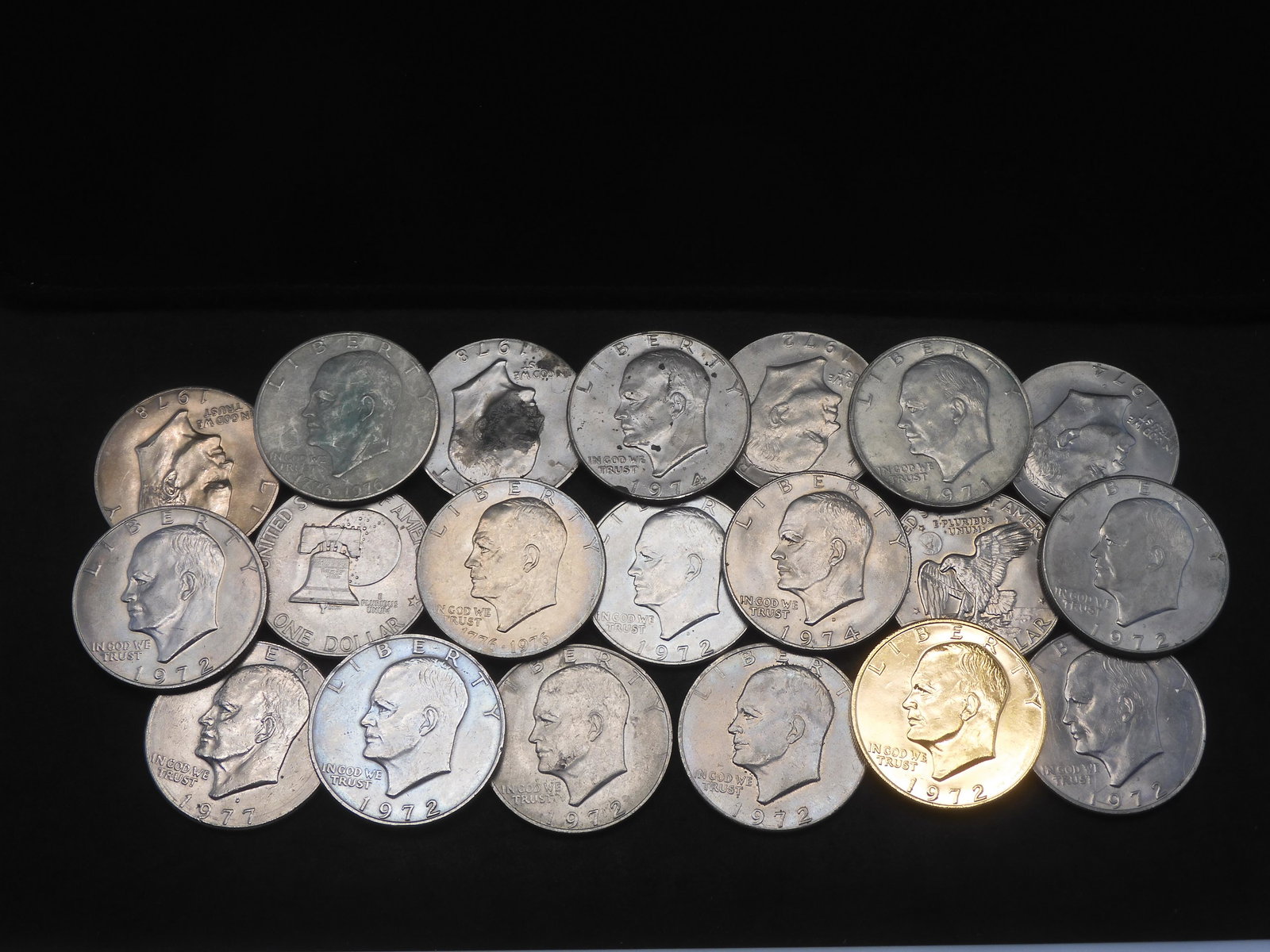 Neat Large Group of (20) Eisenhower Dollars (1 of 3)