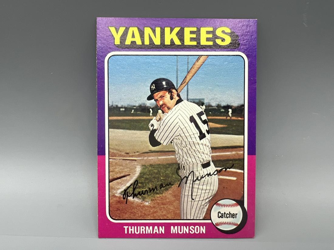 1975 Topps Thurman Munson #20 (1 of 2)