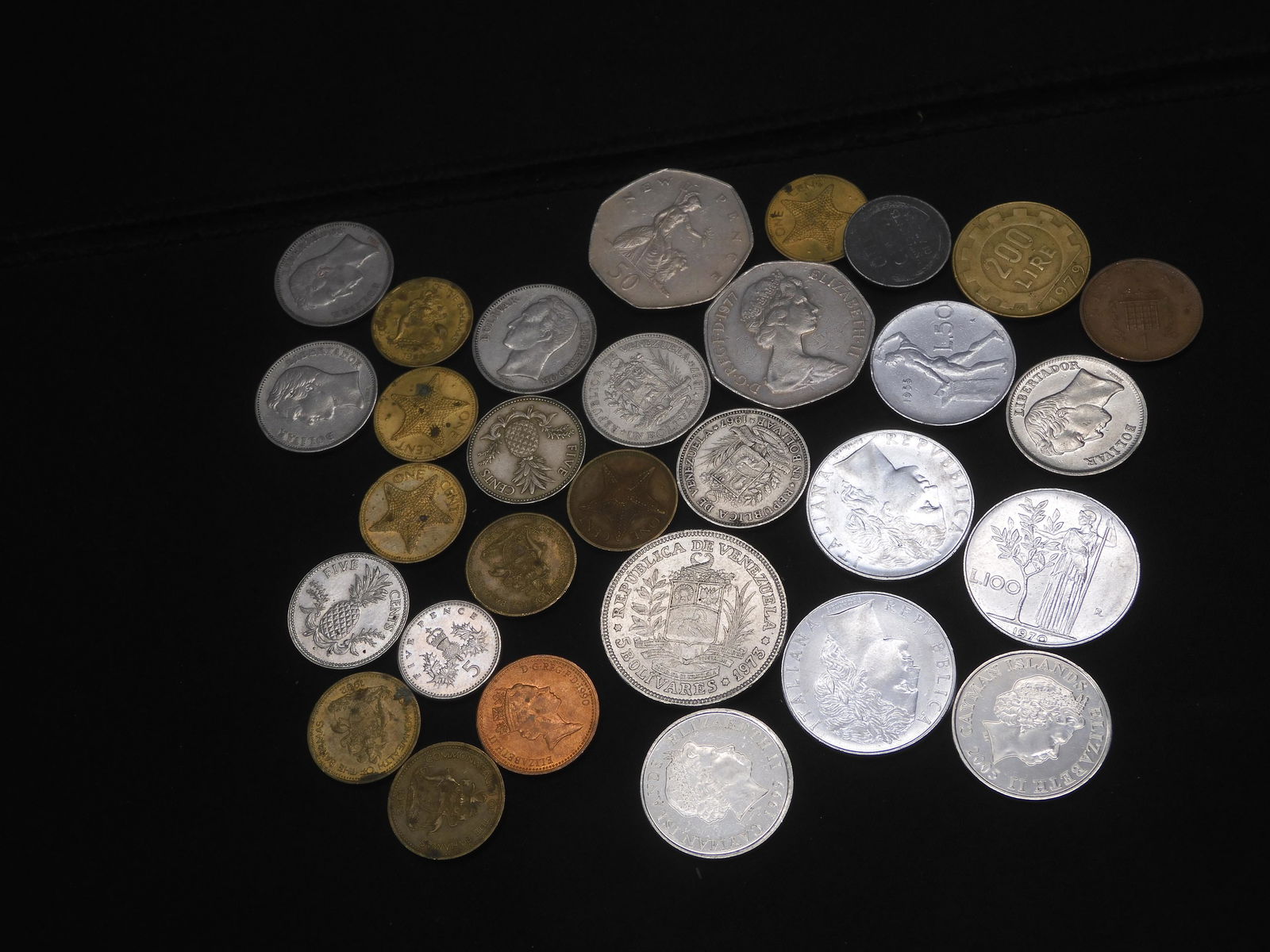 30 Various Foreign Coins (1 of 5)