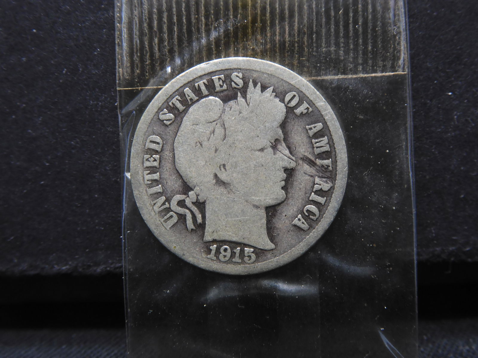 1915 Barber Dime (1 of 3)
