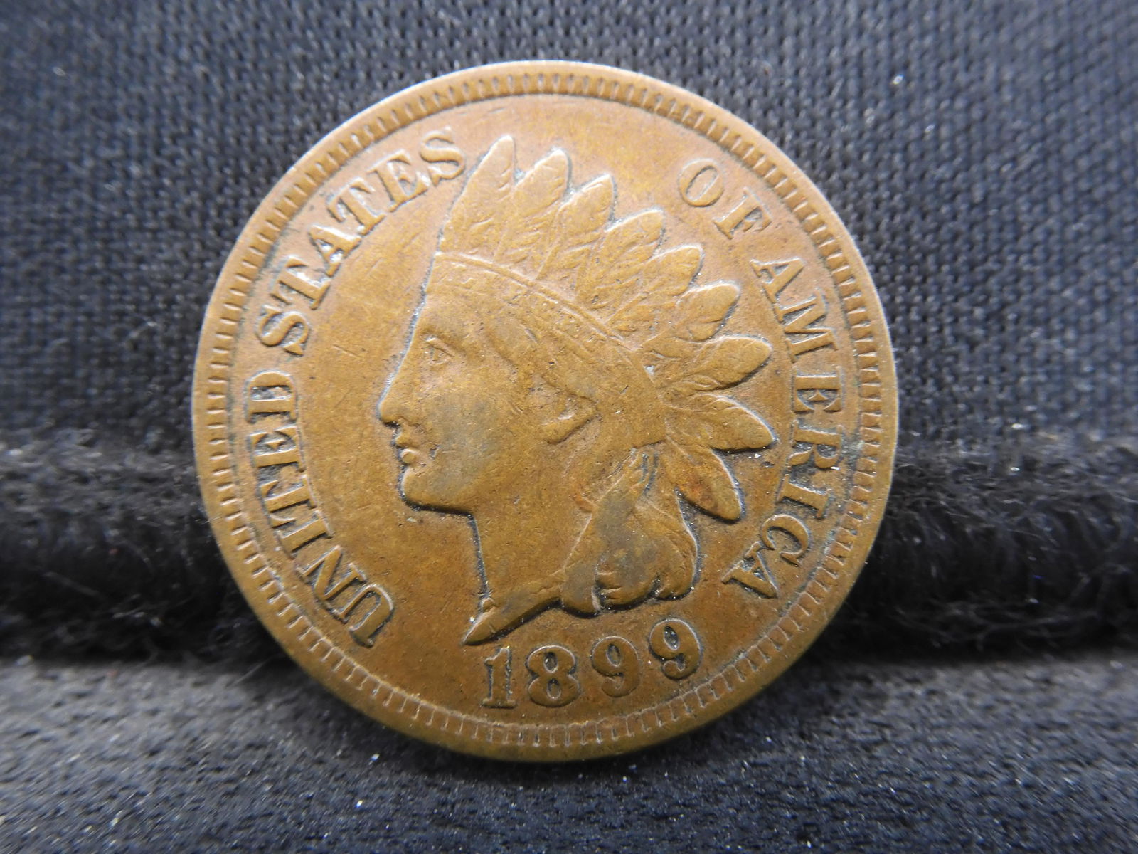 1899 Indian Head Penny (1 of 2)