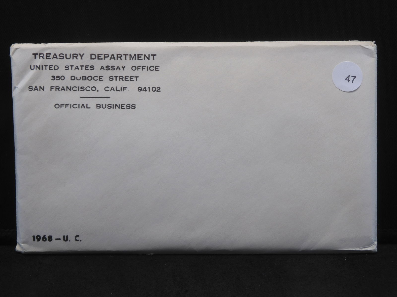 (10) coin 1968 P/D/S US Mint Set:  GEM BU in original mint package.  40% Silver Kennedy 50C (1 of 2)