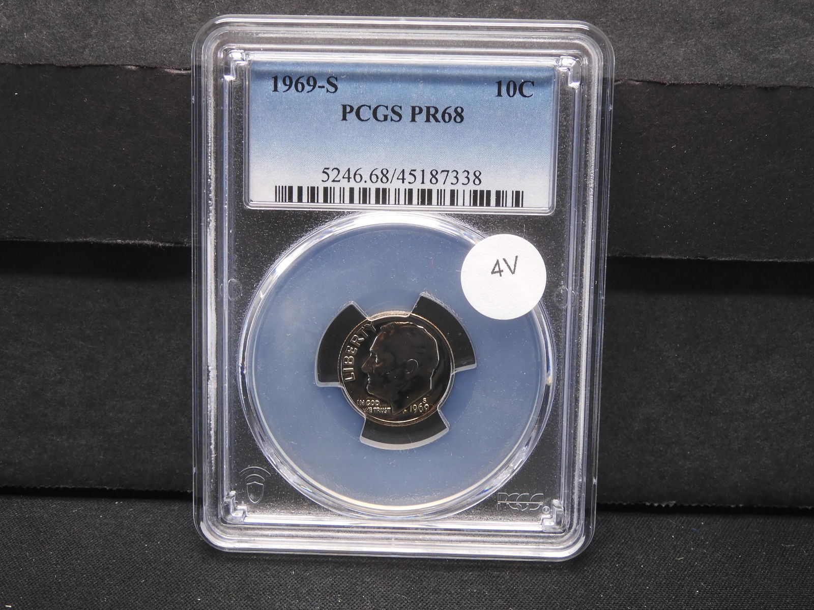 1969-S Roosevelt Dime  PCGS  PR68 (1 of 4)