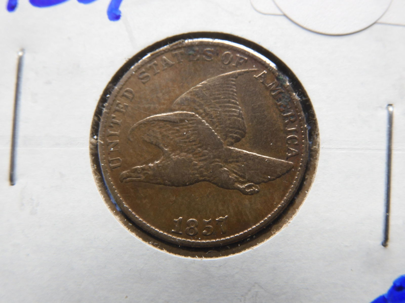 1857 Flying Eagle 1c. NICE (1 of 3)