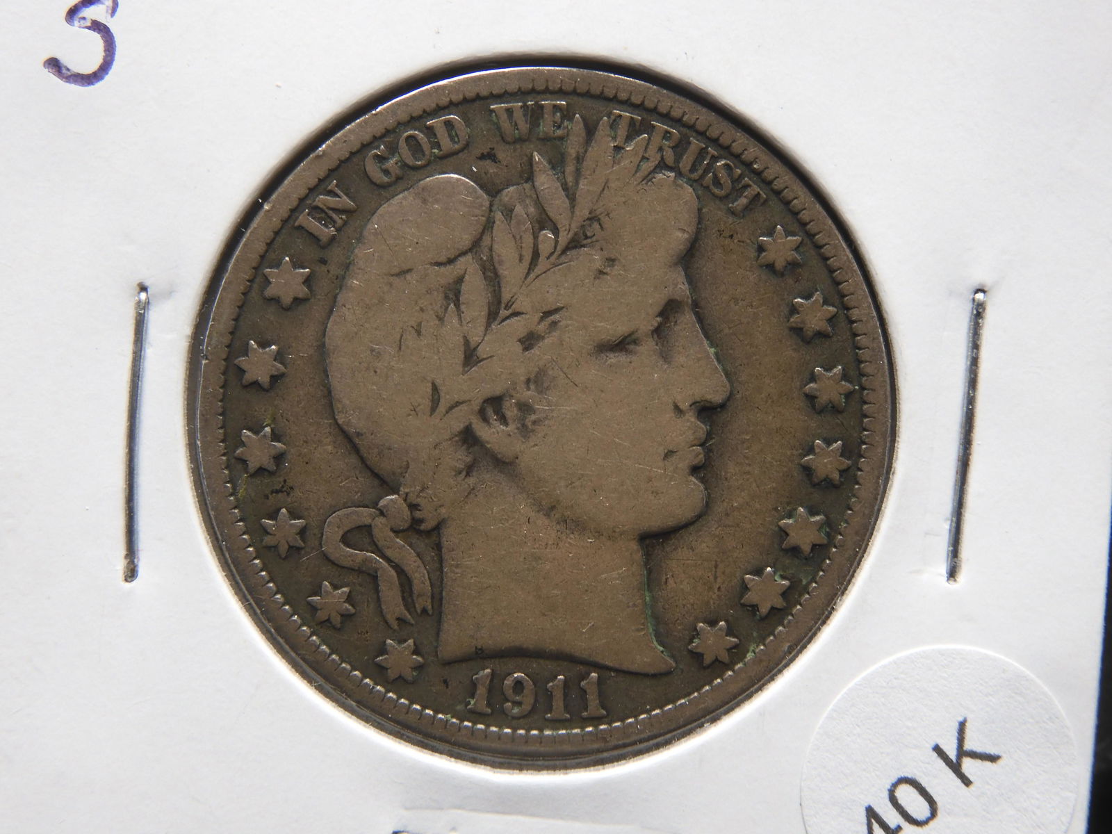 1911-S Barber Half Dollar (1 of 3)