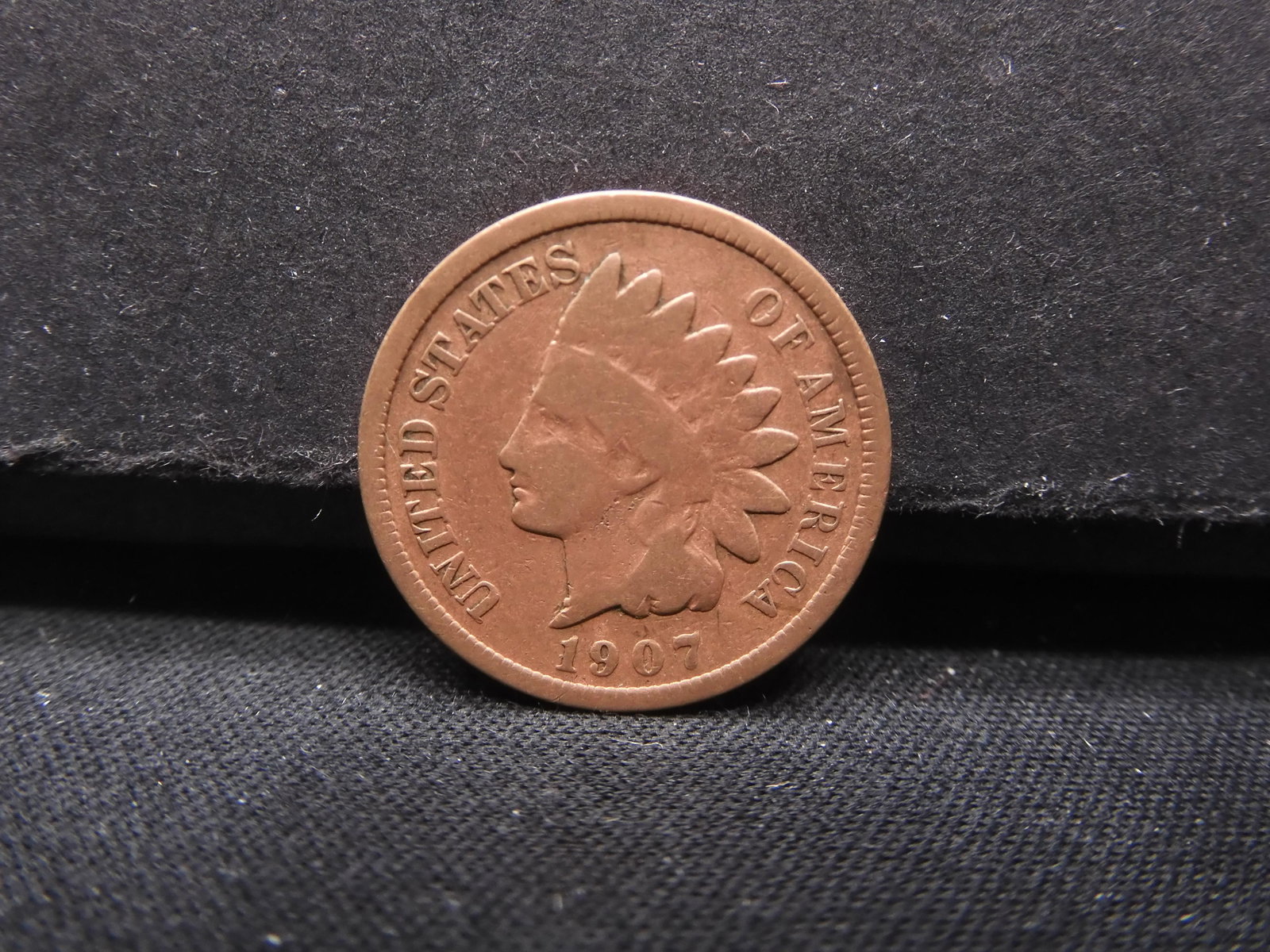 1907 Indian penny, 116 years old!: 1907 Indian penny, 116 years old!