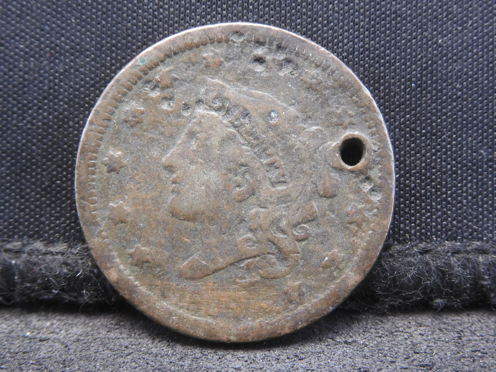 1835 Coronet Head Large Cent (1 of 2)