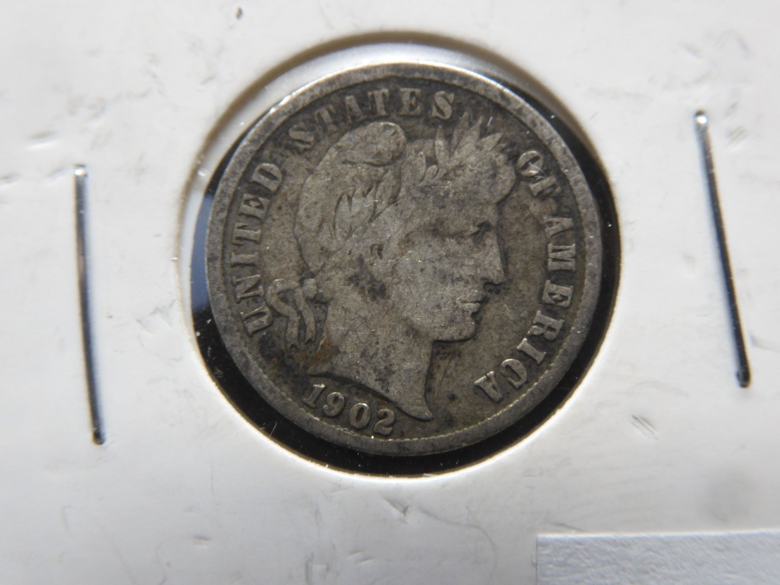 1902 Barber Dime - G+ (1 of 3)