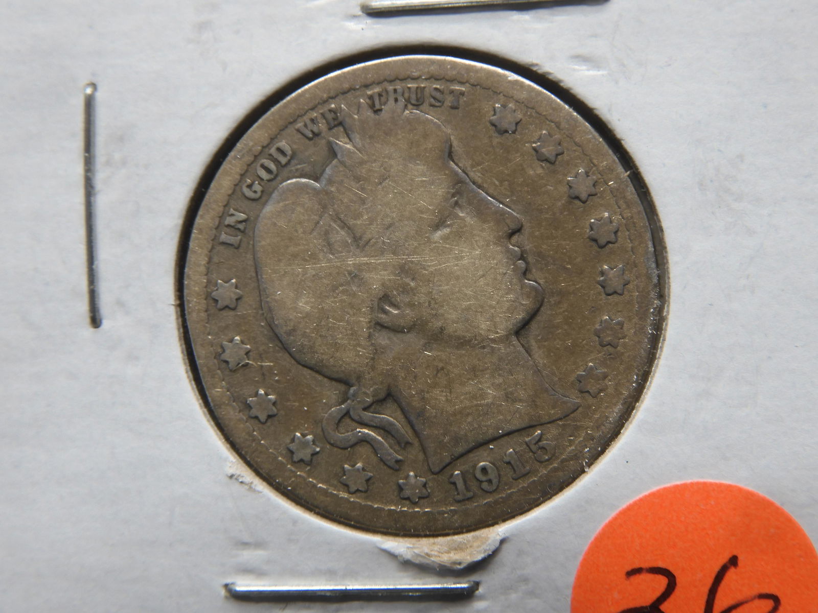 1915 Barber Quarter (1 of 3)
