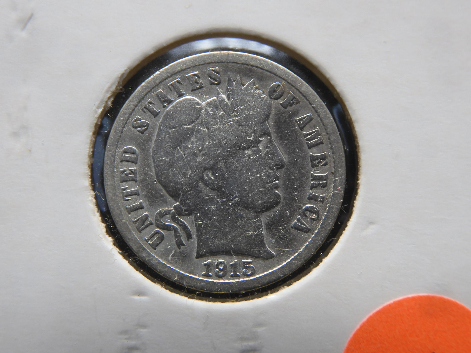 1915 Barber Dime (1 of 3)