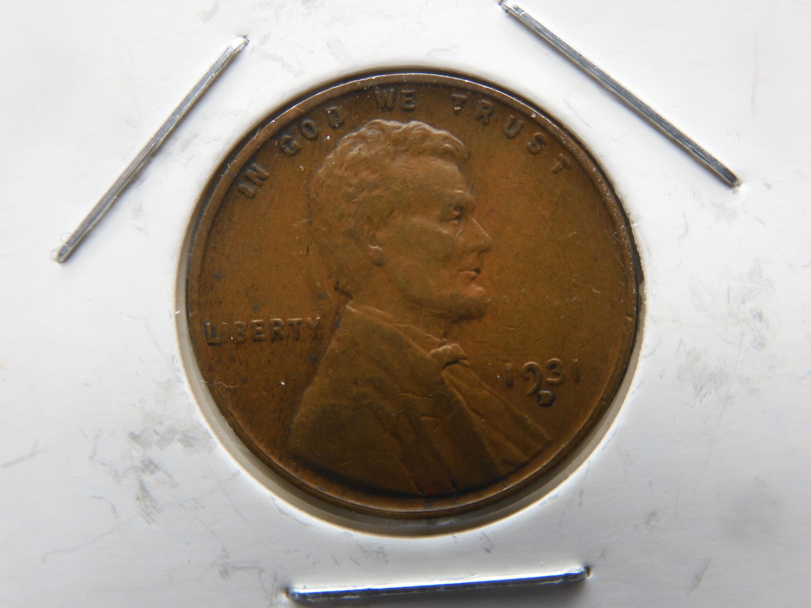 1931 D Lincoln Cent - VF cond (1 of 3)
