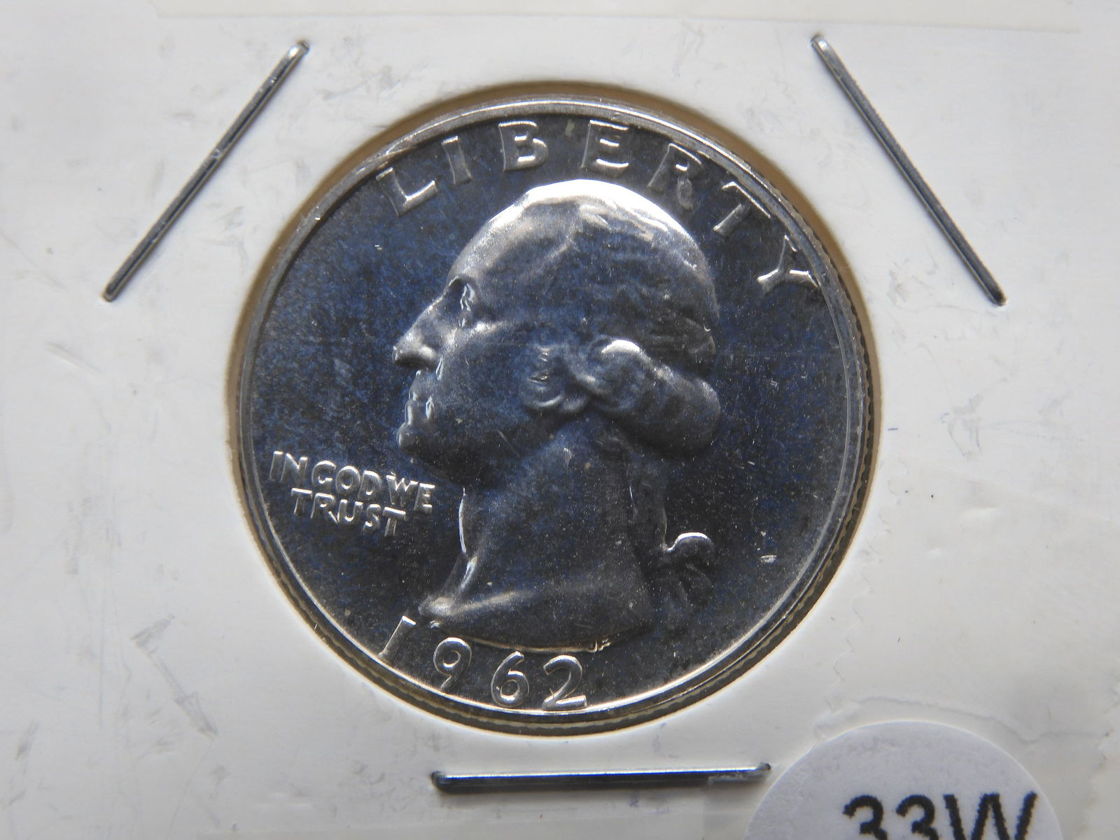 1962 Silver Washington Quarter Proof (1 of 3)